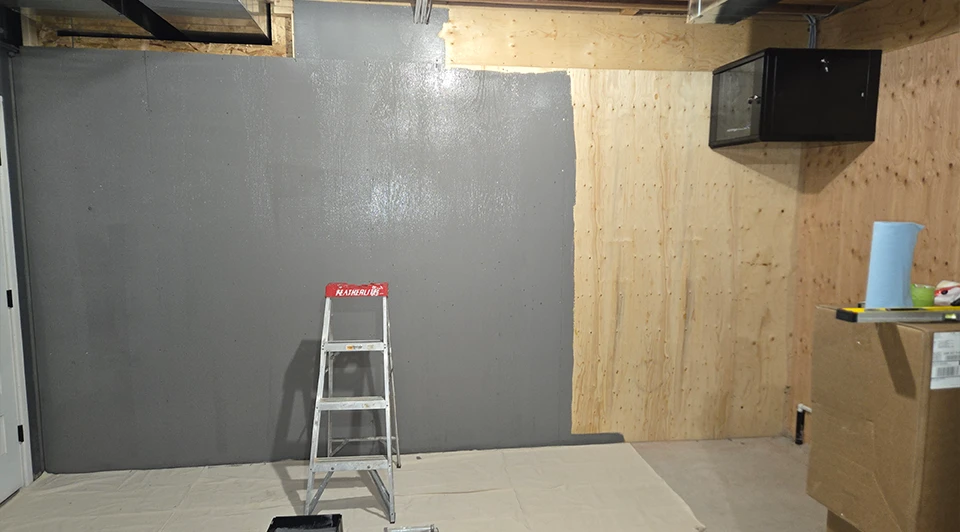 Complete water treatment system installation in a new construction home in Aylmer, Ontario